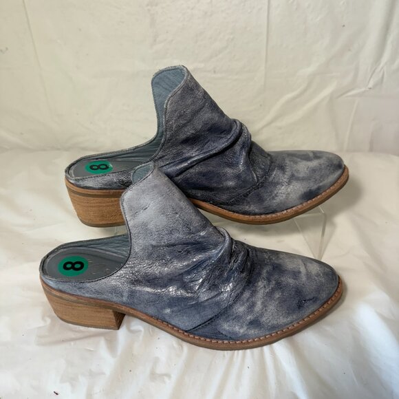 Matisse Augustine light blue leather booties women's 8M - Picture 13 of 15